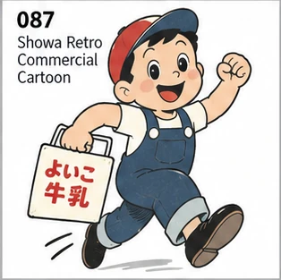 昭和圆润商插参考图