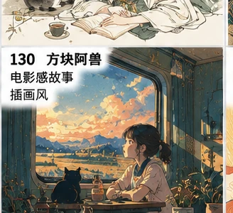 电影叙事强色参考图