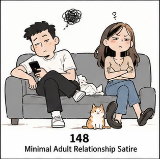 都市关系冷漫画参考图