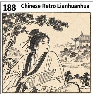 旧纸连环画参考图