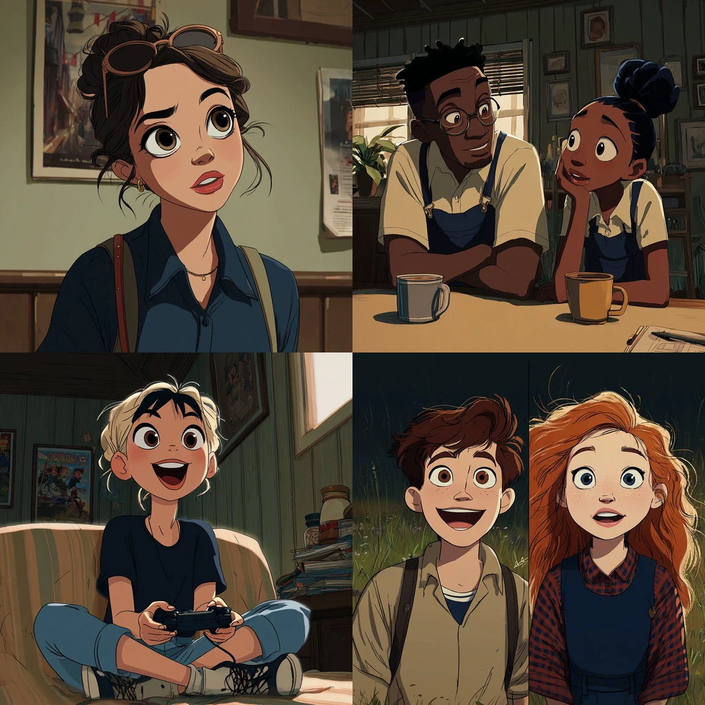 Additional Modern Cinematic 2D Character Animation references