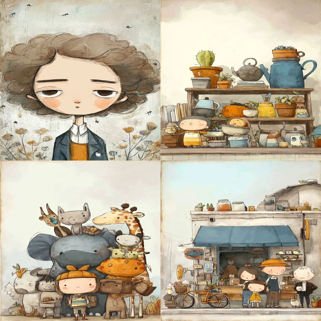 Additional Chic Stylized Anime Comic Art references