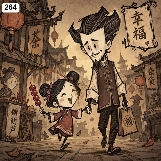 褐纸哥特小剧场参考图